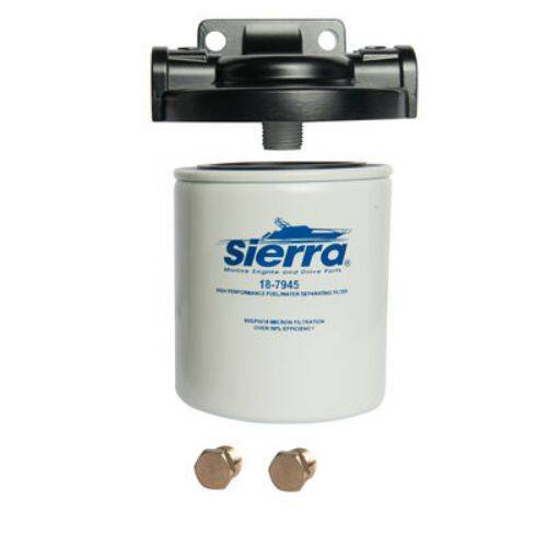Sierra Marine Fuel Water Separator Filter - 10 Micron Element; Tall Filter - 1879821 - Young Farts RV Parts