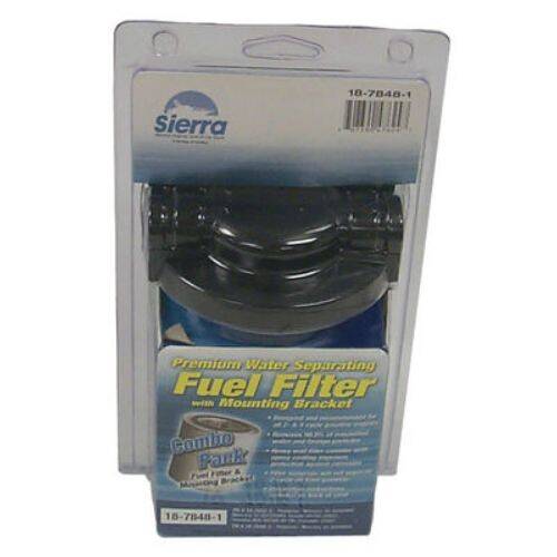 Sierra Marine Fuel Water Separator Filter - 21 Micron Element; Aluminum Housing - 1878481 - Young Farts RV Parts