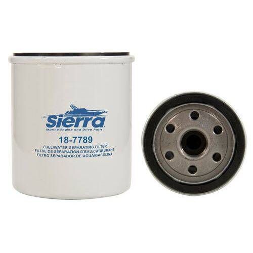 Sierra Marine Fuel Water Separator Filter - 21 Micron Element; Cobra EFI Thread - 187789 - Young Farts RV Parts