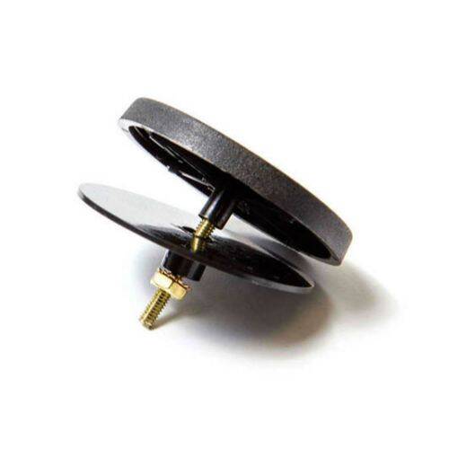 Sierra Marine Gauge Hole Cover - 2" Diameter; Black - 10860 - Young Farts RV Parts