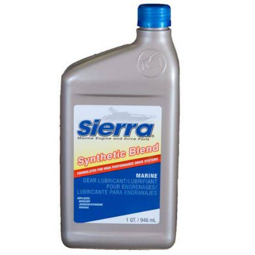 Sierra Marine Gear Oil - 1 Quart Bottle; 80W - 90; Synthetic Blend; GL - 5 Rated - 1896502 - Young Farts RV Parts