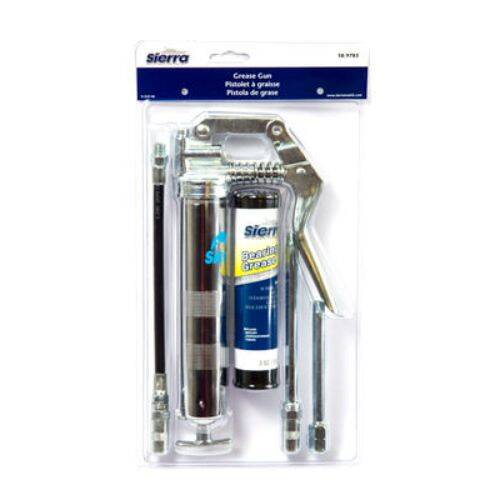 Sierra Marine Grease Gun - Steel Arm; With 3 Ounce Grease Tube - 189783 - Young Farts RV Parts