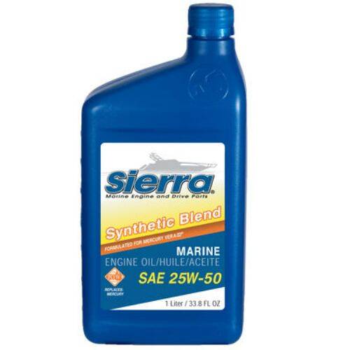 Sierra Marine Oil - Synthetic Blend; 1 Liter Bottle - 1895528 - Young Farts RV Parts