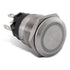 Sierra Marine Push Button Switch - Momentary On/ Off Switch; Blue Halo - AV10060B - Young Farts RV Parts