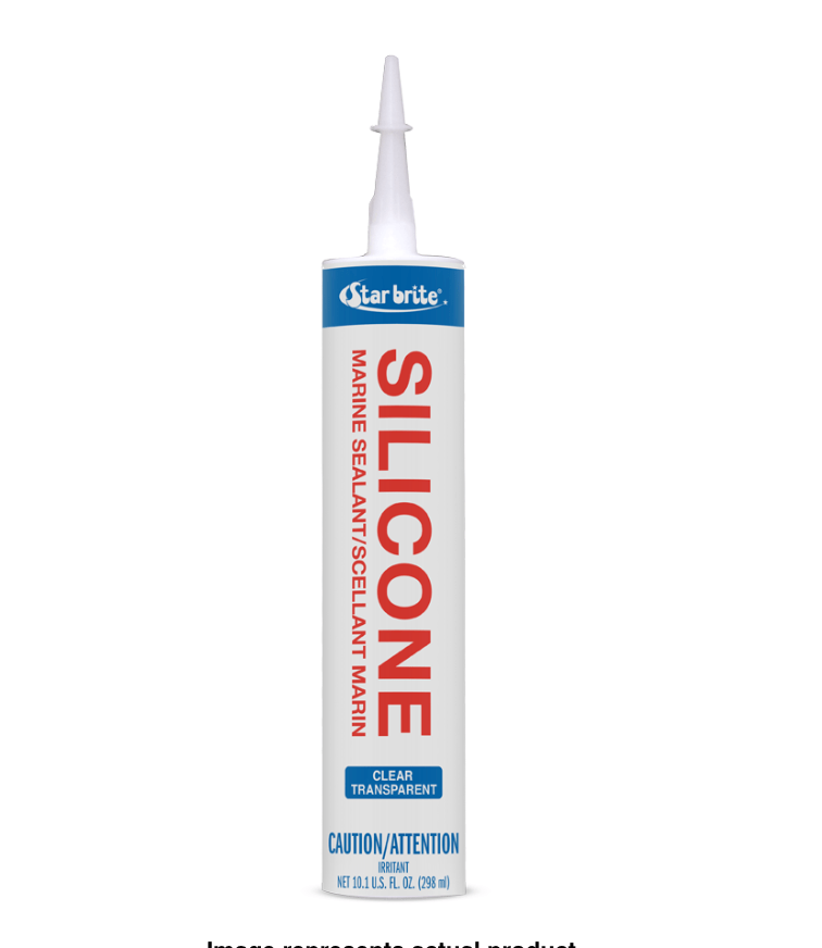 Silicone Sealant 10.3 Oz Black - Young Farts RV Parts