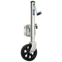 Load image into Gallery viewer, Single Wheel 1,500 lbs. Bolt - Thru Swivel Jack - Young Farts RV Parts