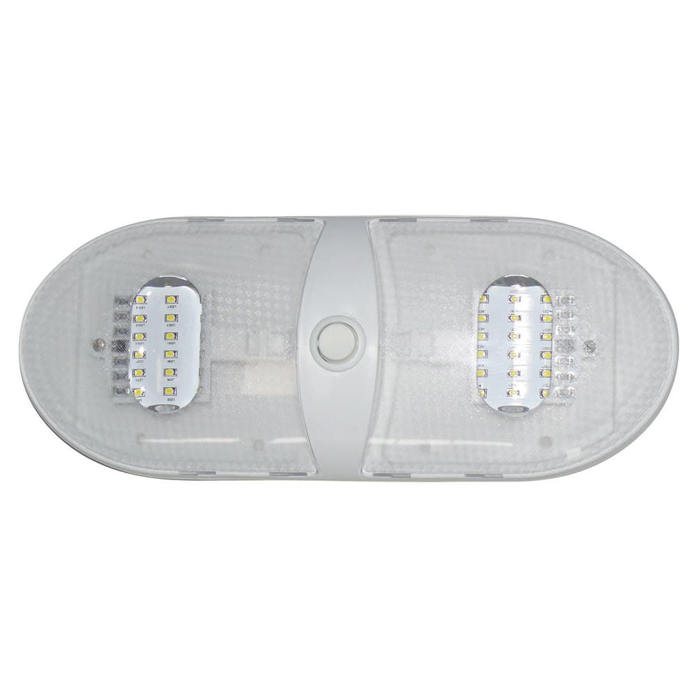 SLIM LINE DOUBLE DOME LED - Young Farts RV Parts