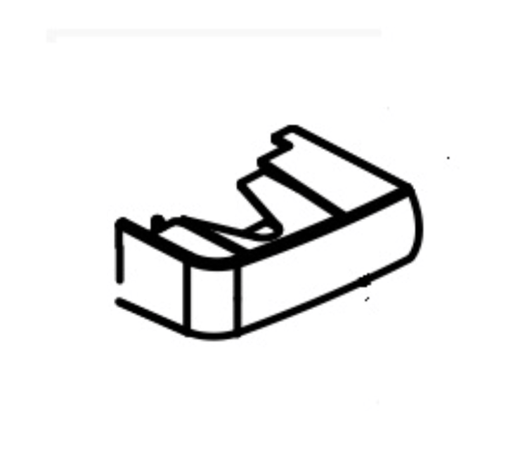 Snap On Hinge Cover - Young Farts RV Parts