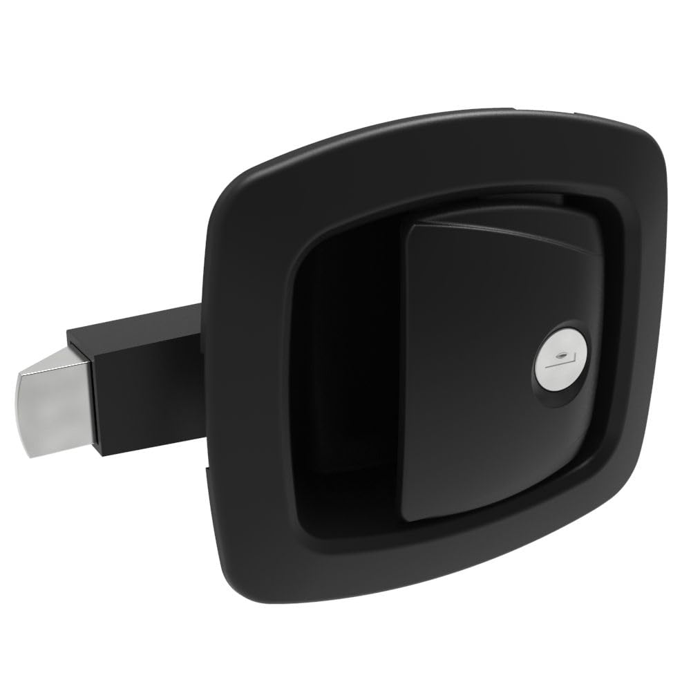 Southco Push - to - Close Latch, Zinc Alloy, Powder Coat, Black - R3 - 20 - 350 - 50 - Young Farts RV Parts