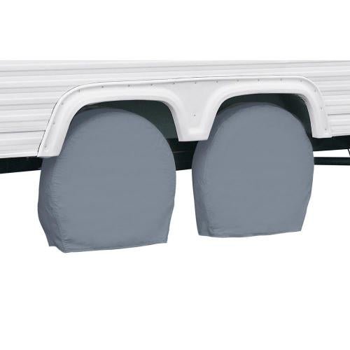 Spare Tire Cover - White 26.75" - 27.75" - Young Farts RV Parts