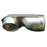 Splendide VI490D 90 Degree Vent Elbow - Offset - Low Profile