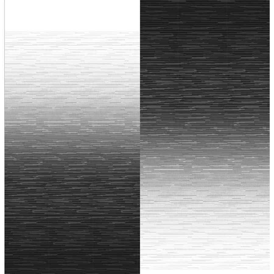 Springless Awning Roller/Fabric 16' Black Fade White Weatherguard - Young Farts RV Parts