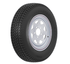 ST205/75D15 Tire/Wheel 15 C/5H Trailer Wheel Mini Modular, White Striped - Young Farts RV Parts
