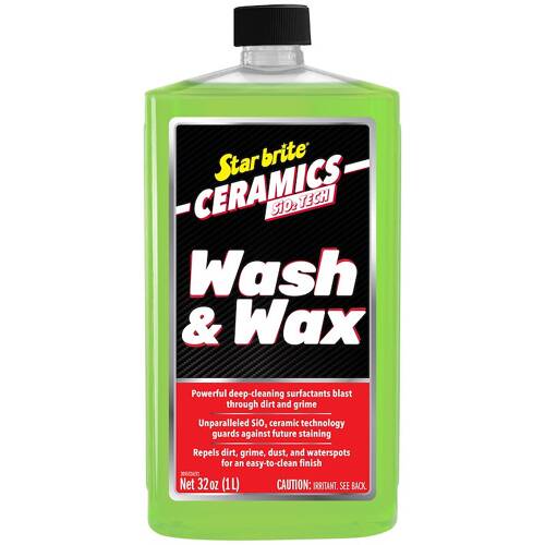 Star Brite Marine Wax - Liquid - 32 Ounce Bottle; Single - 203532 - Young Farts RV Parts
