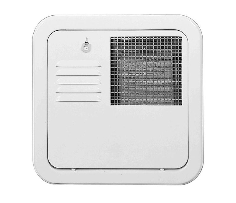 Suburban Mfg 6255APW Flush Mount Water Heater Door - Young Farts RV Parts