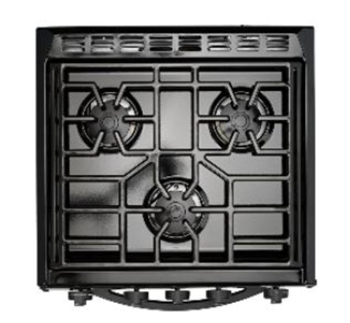 Suburban SCNB2S1QEC Cooktop, Black W/ Clear Glass Lid - 3603A - Young Farts RV Parts