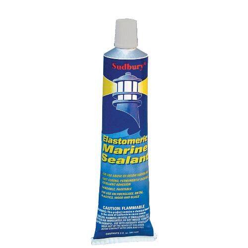 SUDBURY Elastomeric Adhesive Sealant - 3 Oz Cartridge; Clear - 321 - Young Farts RV Parts
