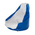 Taylor Made Boat Seat - Teardrop Bean Bag Chair; White/Blue - 81002 - Young Farts RV Parts