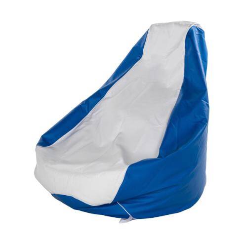 Taylor Made Boat Seat - Teardrop Bean Bag Chair; White/Blue - 81002 - Young Farts RV Parts
