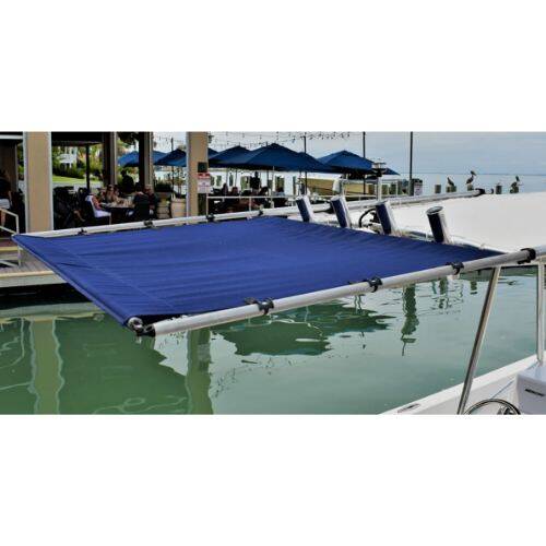 Taylor Made Boat T - Top Shade Extension - SureShade PTX; Navy - 2021026255 - Young Farts RV Parts