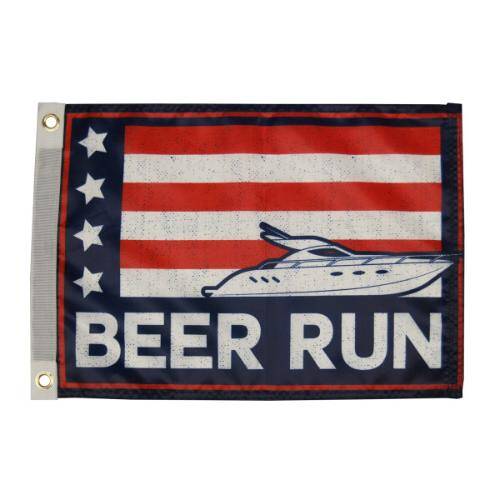 Taylor Made Flag - "Beer Run" Design - 1633 - Young Farts RV Parts