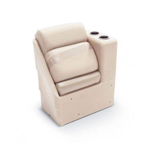 Taylor Made Platinum Series Boat Lounge Seat - Right Chaise; Beige - 433059 - Young Farts RV Parts