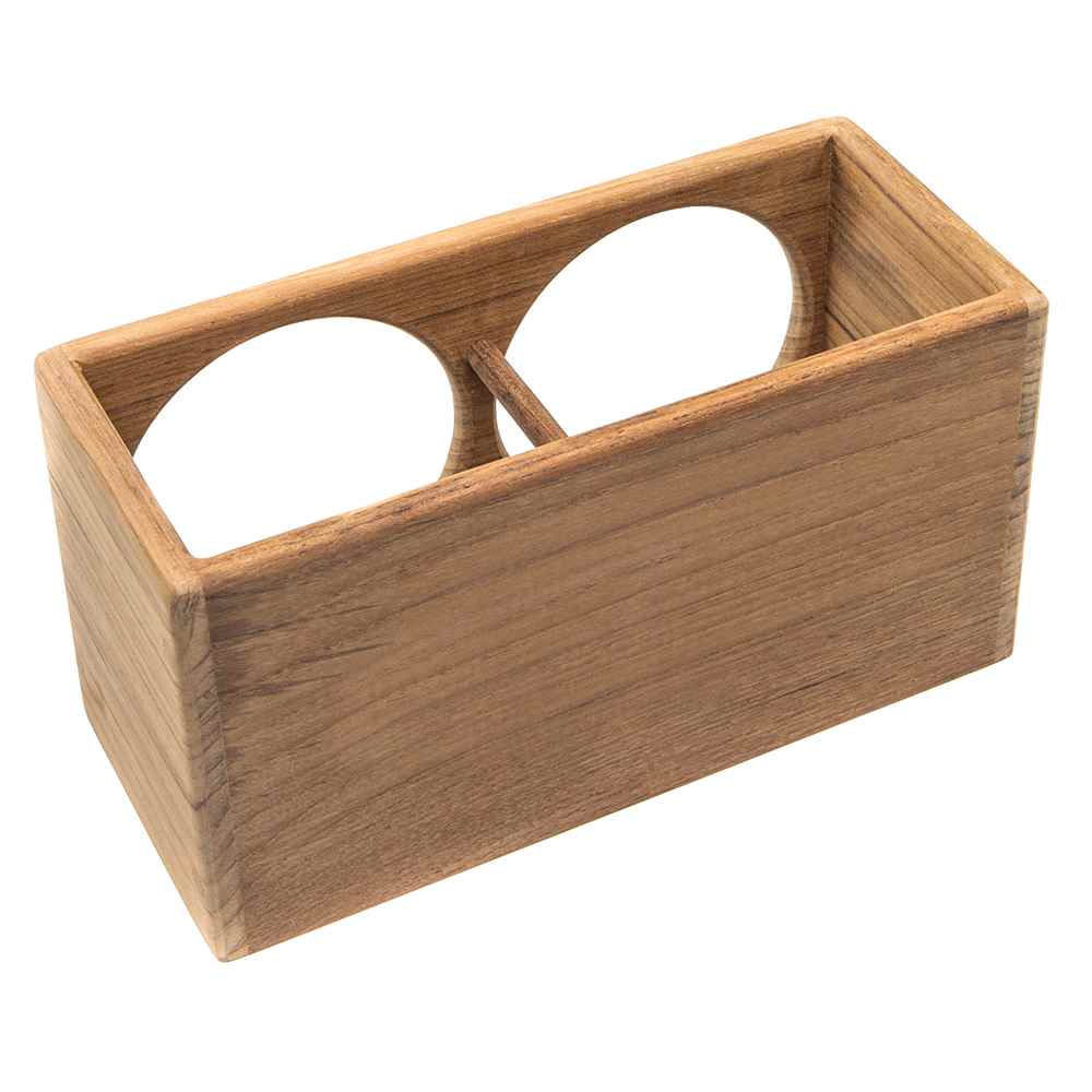 Teak Two Insulated Drink Rack - Young Farts RV Parts