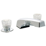 Three Piece Faucet Adjustable Chrome Qtr Turn