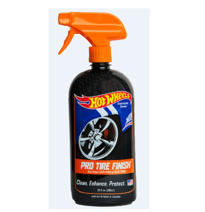 Tire Dressing Hot Wheels Car Care HWTF - 20 Americana Series ™; Use To Give Crisp/ Dark/ Long Lasting Finish; 20 Ounce Spray Bottle; Water Based Silicone Dual Action Formula - Young Farts RV Parts