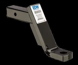 Trailer Hitch Ball Mount B&W Trailer Hitches BMHD30014 Class IV, Fits 2" Receiver, 16000 Pound Gross Trailer Weight/ 1600 Tongue Weight, 6" Drop, 6" Shank Length, Powder Coated - Young Farts RV Parts