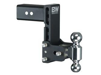 Trailer Hitch Ball Mount B&W Trailer Hitches TS30040B Tow & Stow Model 10, Class V, Fits 3