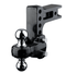 Trailer Hitch Ball Mount Fastway Trailer Products 49 - 00 - 5625 Flash ™, Class V, Fits 2 - 1/2" Receiver, 20000 Pound Gross Trailer Weight/ 2000 Pound Tongue Weight, Adjustable, 6" Drop/ 7" Rise, Non - Swivel, Non Extendable, Steel, With 2" and 2 - 5/16" Chrome Ba - Young Farts RV Parts