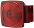 Trailer Light Peterson Mfg. V440 Stop/ Turn/ Tail Light, Incandescent Bulb, Square, Red, 4 - 3/4" x 4 - 1/2" - Young Farts RV Parts