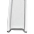 Trim Molding Insert AP Products 011 - 349 Used For Doors/ Trim Molding And Windows, 7/8" Width x 25 Foot Length, Plastic, Polar White - Young Farts RV Parts