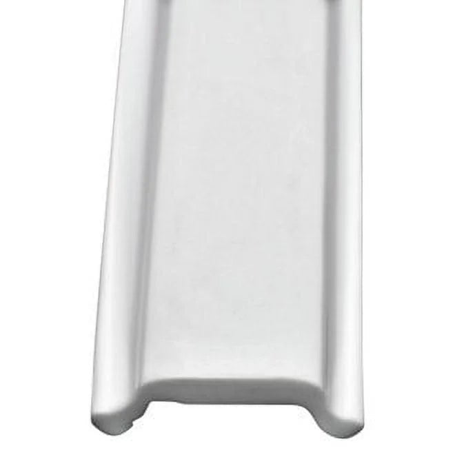 Trim Molding Insert AP Products 011 - 349 Used For Doors/ Trim Molding And Windows, 7/8" Width x 25 Foot Length, Plastic, Polar White - Young Farts RV Parts