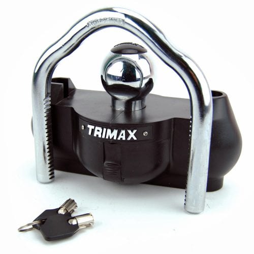 Trimax UMAX100 Universal Trailer Hitch Lock - Young Farts RV Parts
