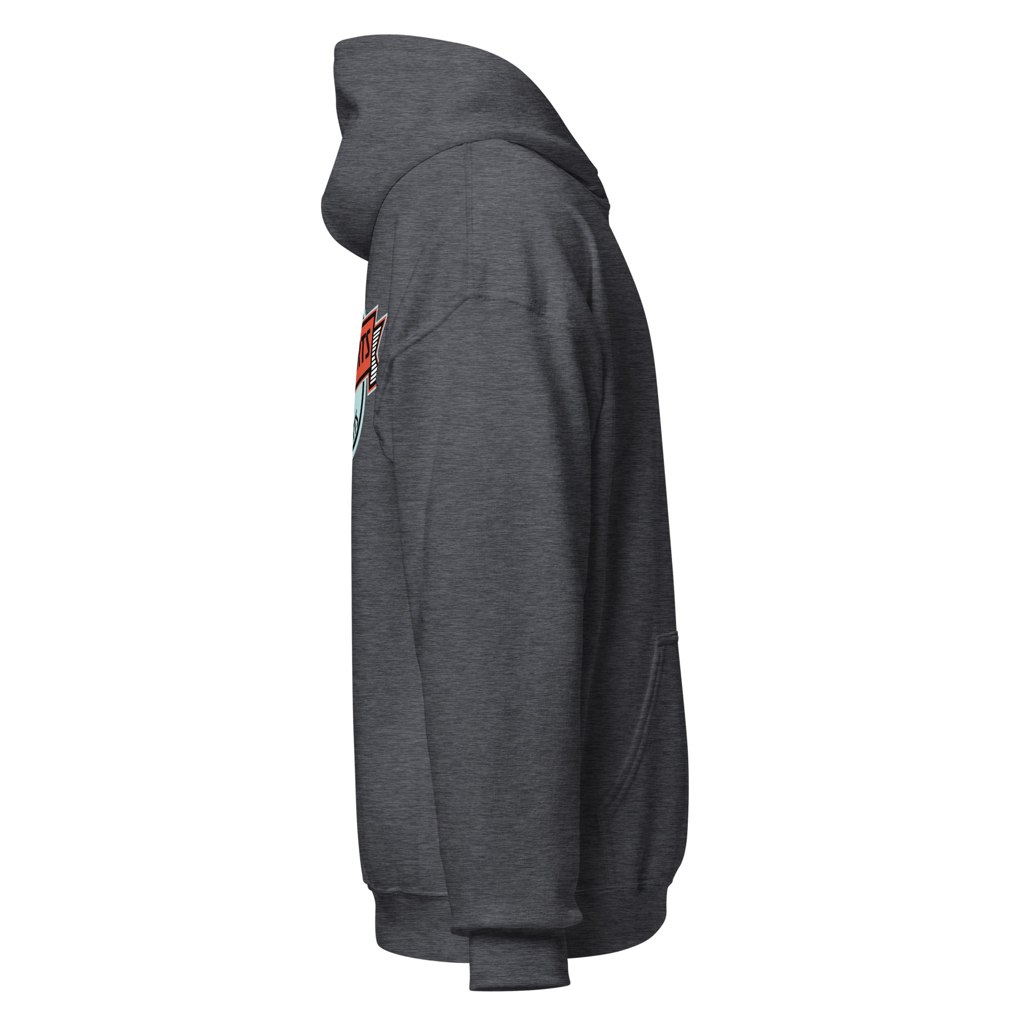 Young Farts Holy Shit It’s Cold Hoodie with front and back print in Charcoal