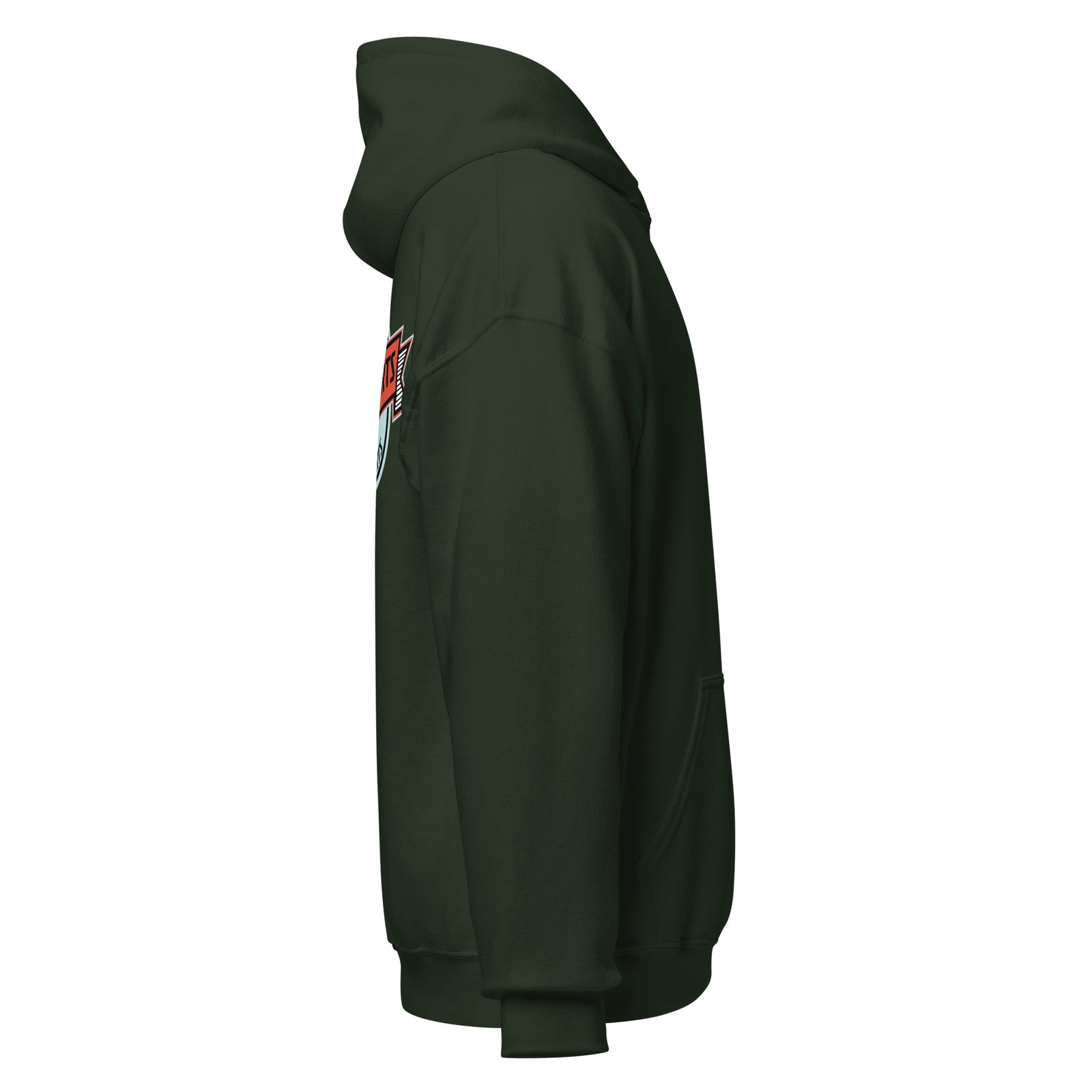 Young Farts Holy Shit It’s Cold Hoodie with front and back print in Dark Heather