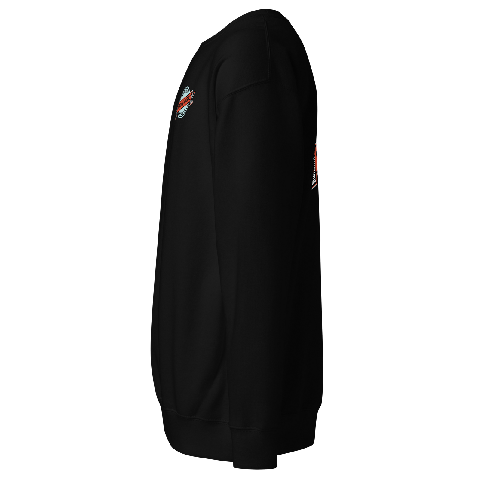 Young Farts Crewneck Sweatshirt with front and back print in Cardinal