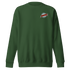 Young Farts Crewneck Sweatshirt with front and back print in Khaki