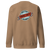 Young Farts Crewneck Sweatshirt with front and back print in Black