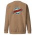 Young Farts Crewneck Sweatshirt with front and back print in Black