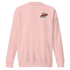 Young Farts Crewneck Sweatshirt with front and back print in Carbon Grey