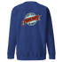 Young Farts Crewneck Sweatshirt with front and back print in Black
