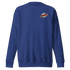 Young Farts Crewneck Sweatshirt with front and back print in Khaki