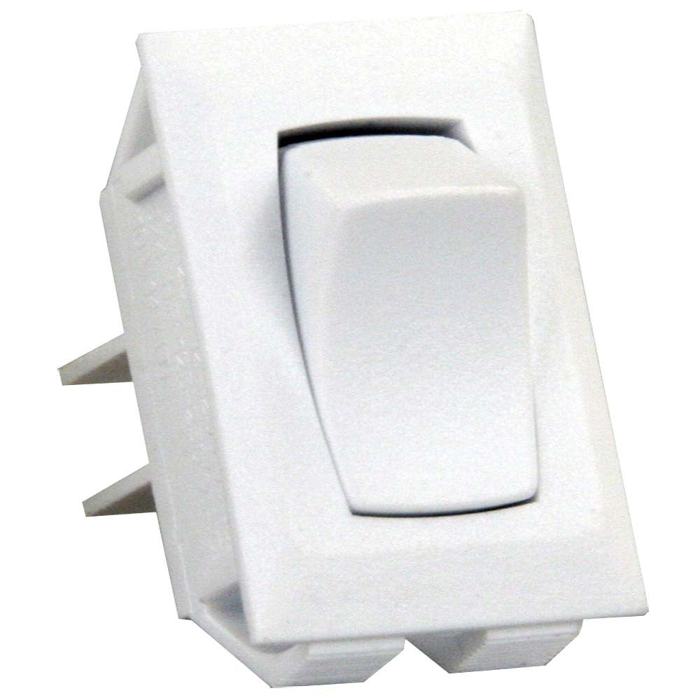 Unlabelled LED On/Off Polar White - Young Farts RV Parts