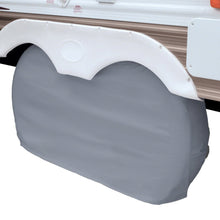 Load image into Gallery viewer, Up To 30&quot; Dual Axle Wheel Cover - Gray - Young Farts RV Parts