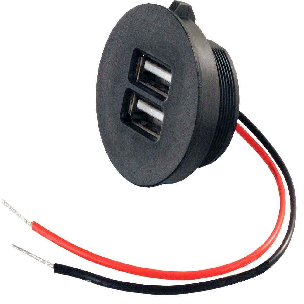 USB Charging Outlet Plst - Young Farts RV Parts