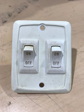 Load image into Gallery viewer, Used 12v RV Double Light Switch - Young Farts RV Parts