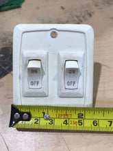 Load image into Gallery viewer, Used 12v RV Double Light Switch - Young Farts RV Parts